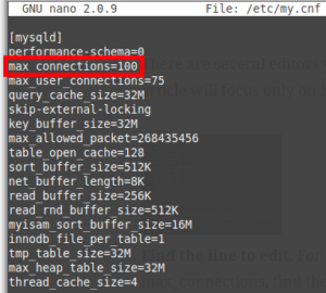 How To Edit The Mysql My Cnf File Inmotion Hosting