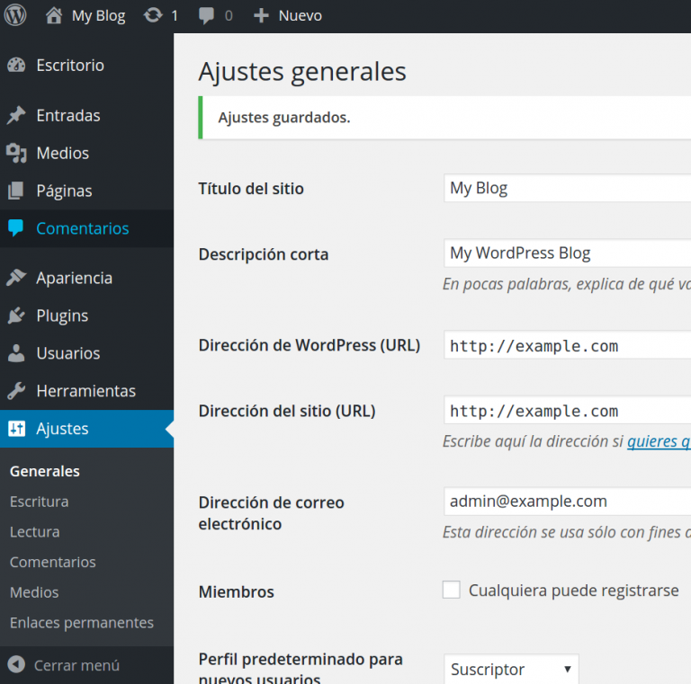 How To Change Your WordPress Dashboard Language InMotion Hosting