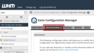 Mailserver Configuration Options In WHM InMotion Hosting