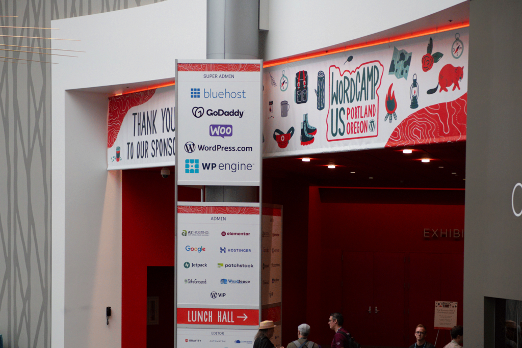 WordCamp US 24 Sponsor Banner