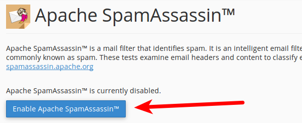 apache spamassassin