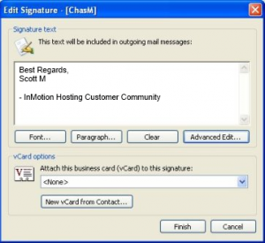 add email signature outlook