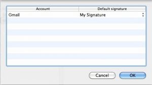 how to create email signature in outlook mac