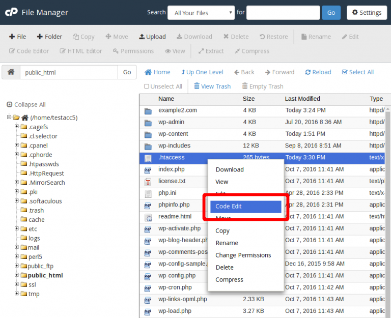 How to prevent access to multiple file types in htaccess | InMotion Hosting