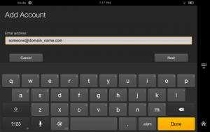 Setting up an Email Account on Your Kindle Fire Tablet | InMotion Hosting