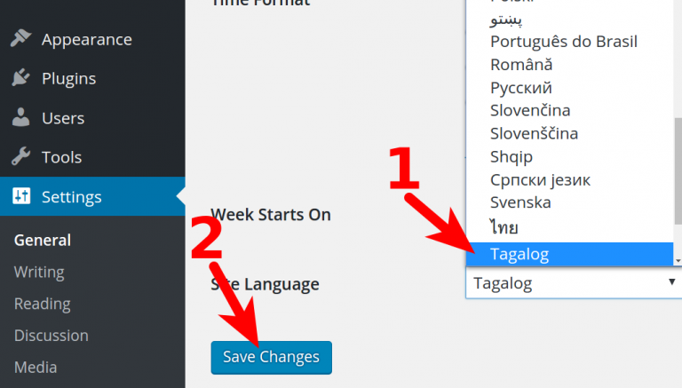 how-to-change-the-wordpress-dashboard-language-knowledgebase