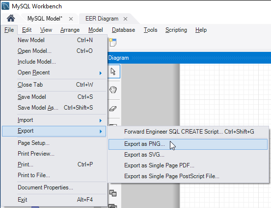 Mysql Workbench Create Database From Eer Diagram DeKookGuide