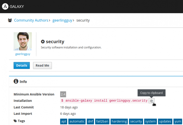 Ansible Galaxy Install Without Internet