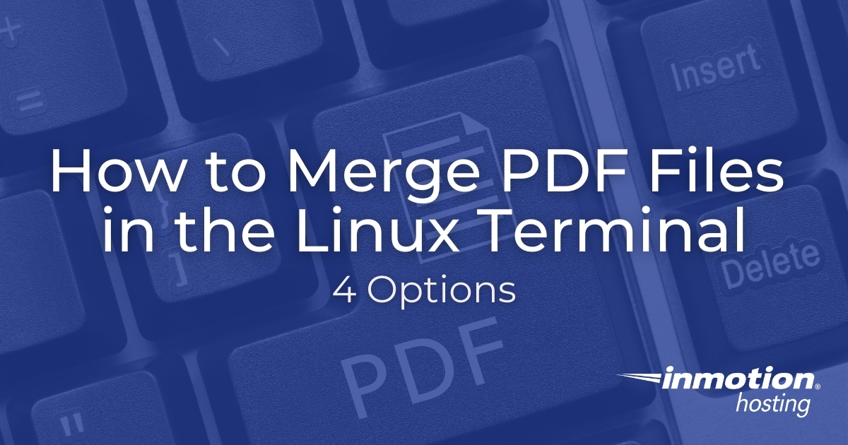 pdf merge linux