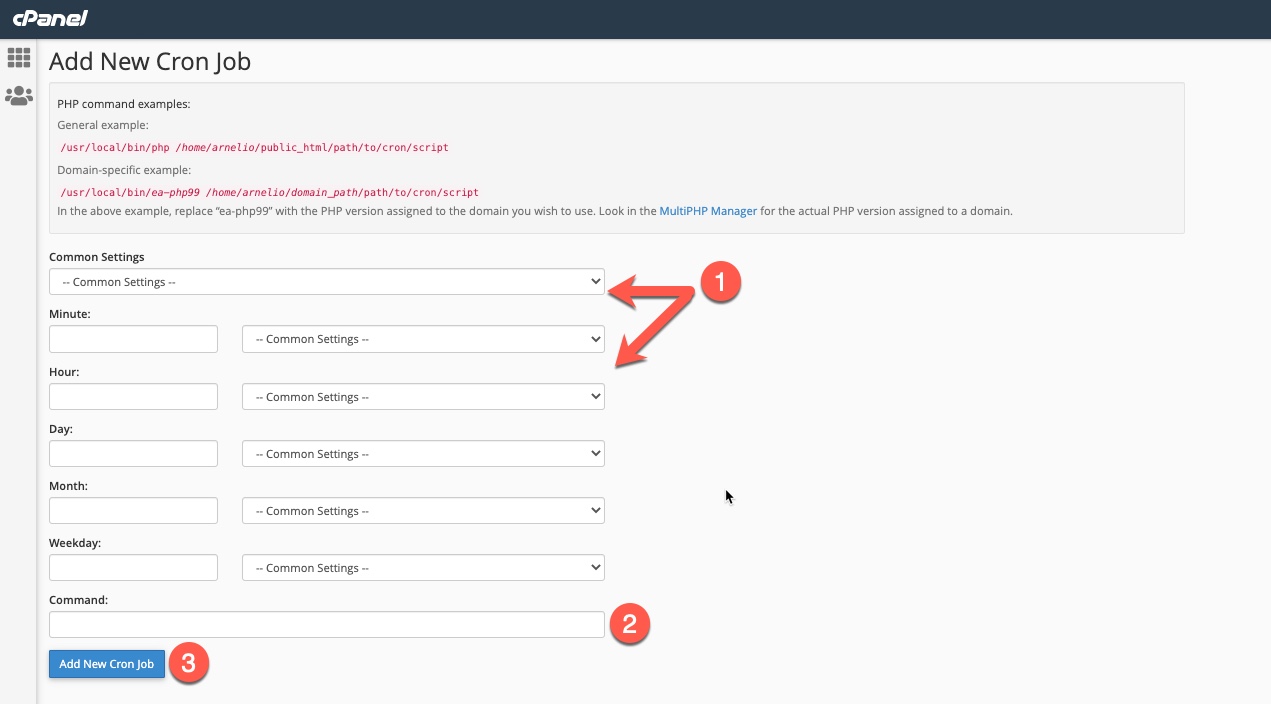 How To Run A Cron Job In CPanel