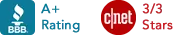 Logotipo dos prêmios BBB + CNET